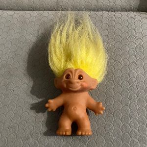 Vintage Yellow Haired Troll
